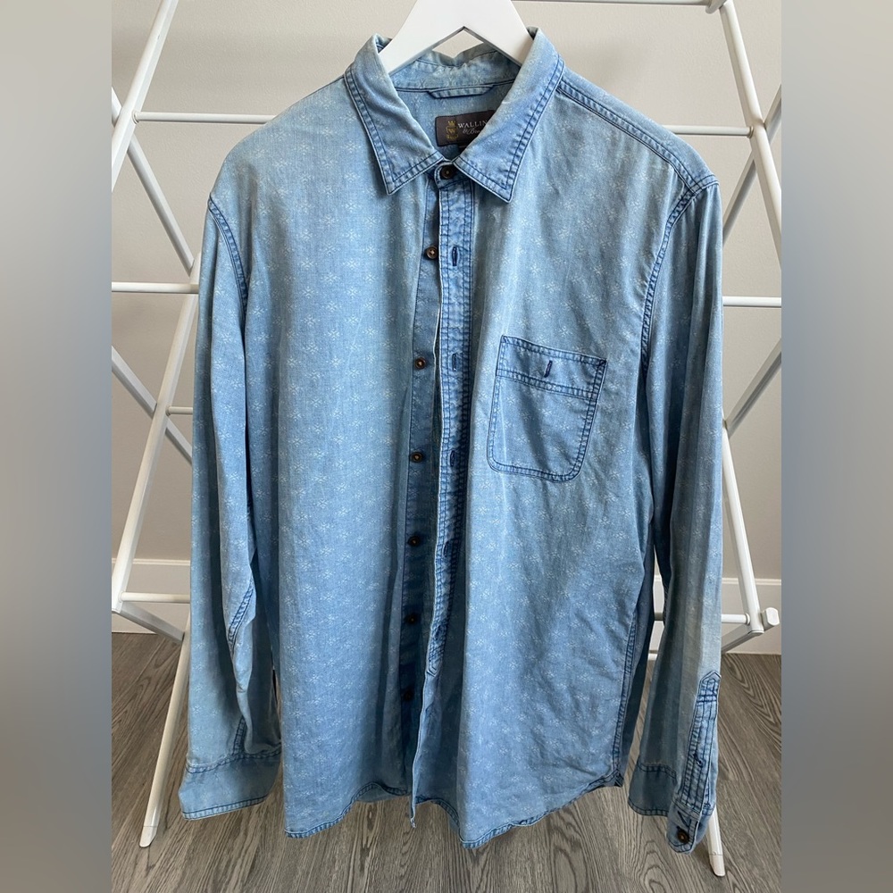 Wallin denim shirt XL
